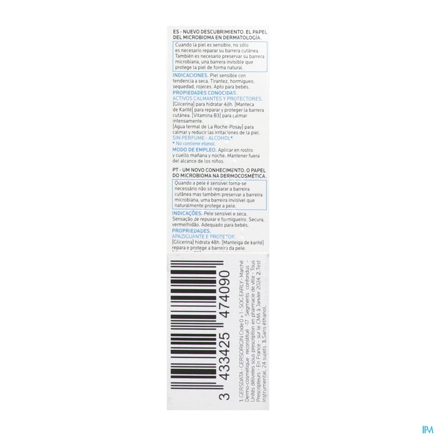 TOLERIANE SENSITIV CR RICHE 40