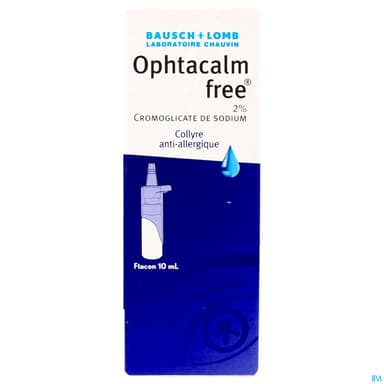 Ophtacalmfree 2% Collyre Solution 10ml