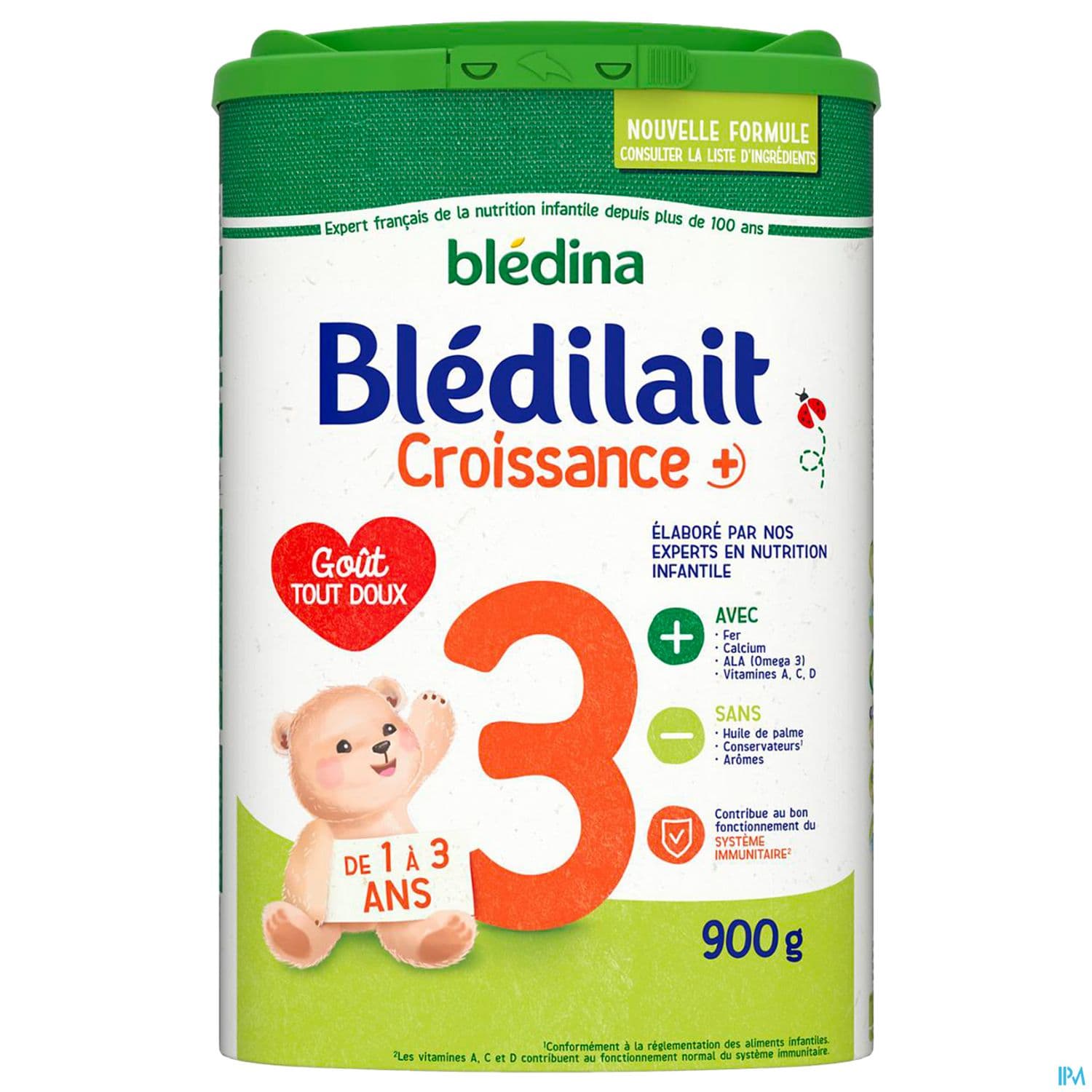 BLEDILAIT CROISSANCE+ LAIT 900G