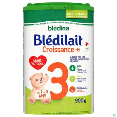 BLEDILAIT CROISSANCE+ LAIT 900G