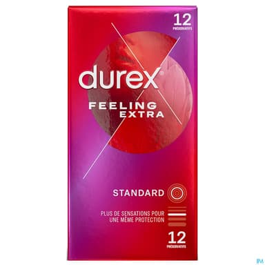 PRESERV DUREX FEELING EXTRA X12