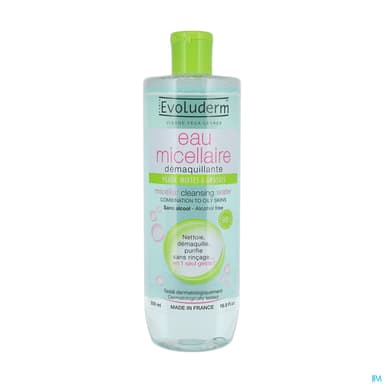 Evoluderm Eau Micellaire Pm 500ml