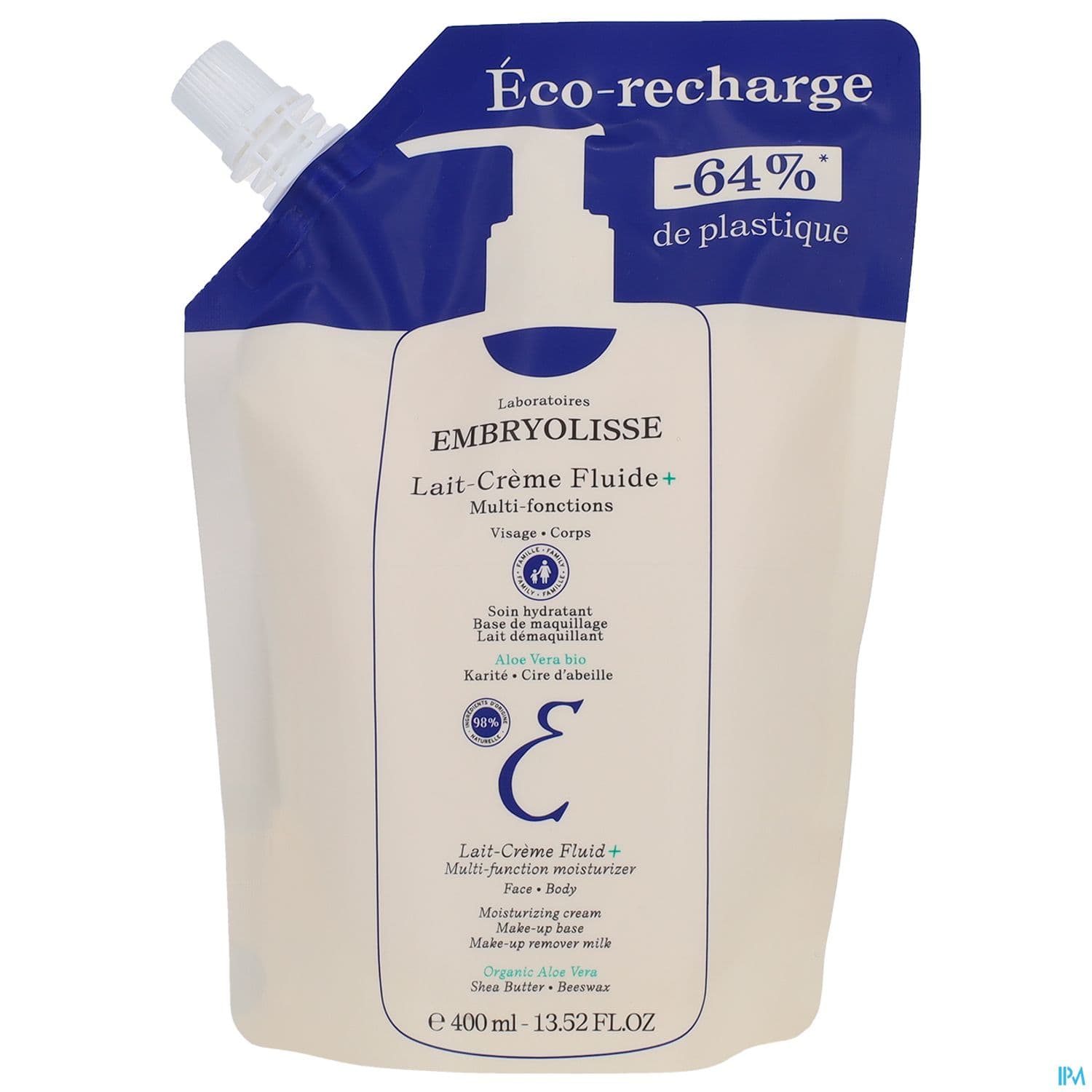 EMBRYOLISSE LAIT/CR FLUIDE+400RECH