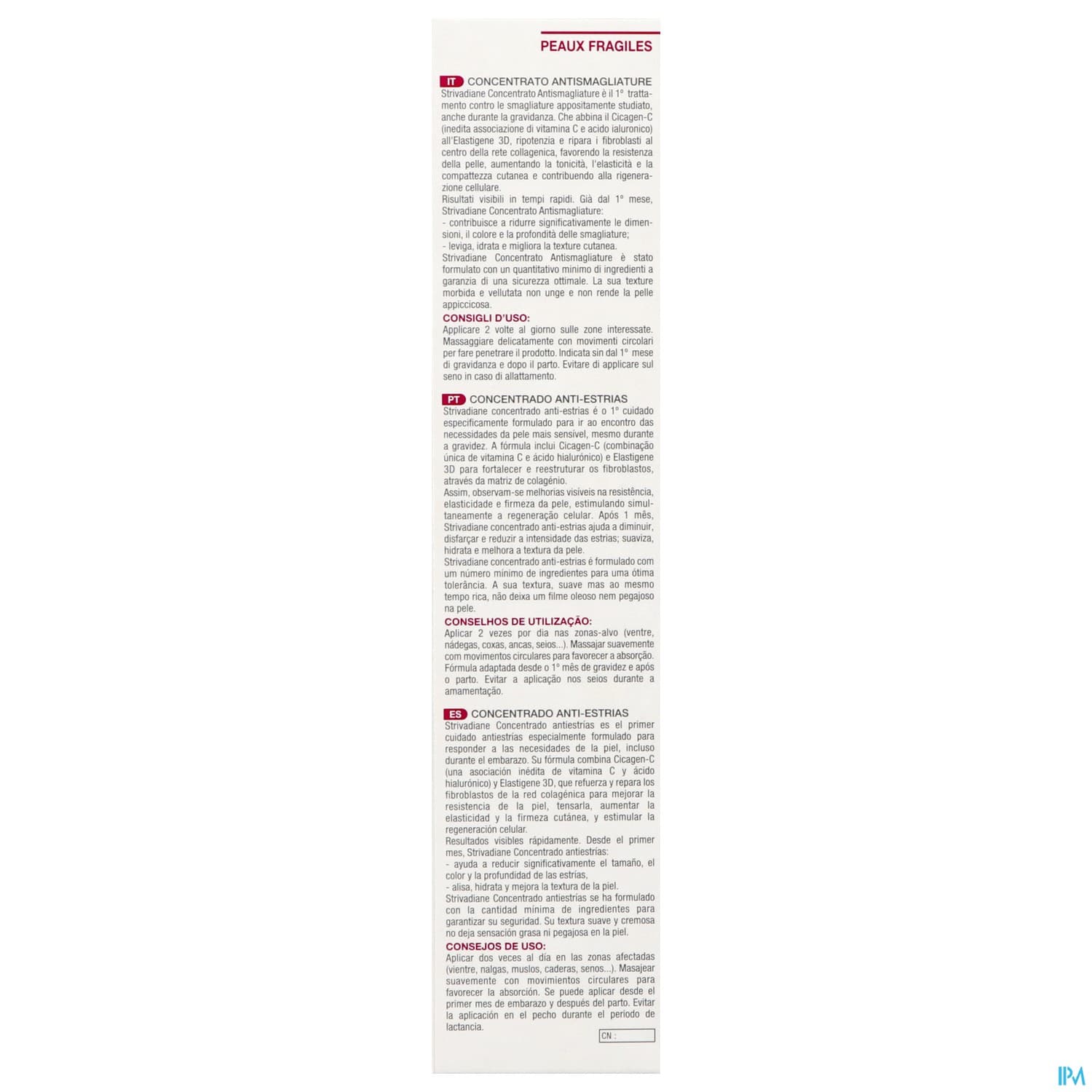 STRIVADIANE A/VERGETURE CR 125ML