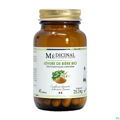 Medicinal Levure De Biere Bio Gelule 45