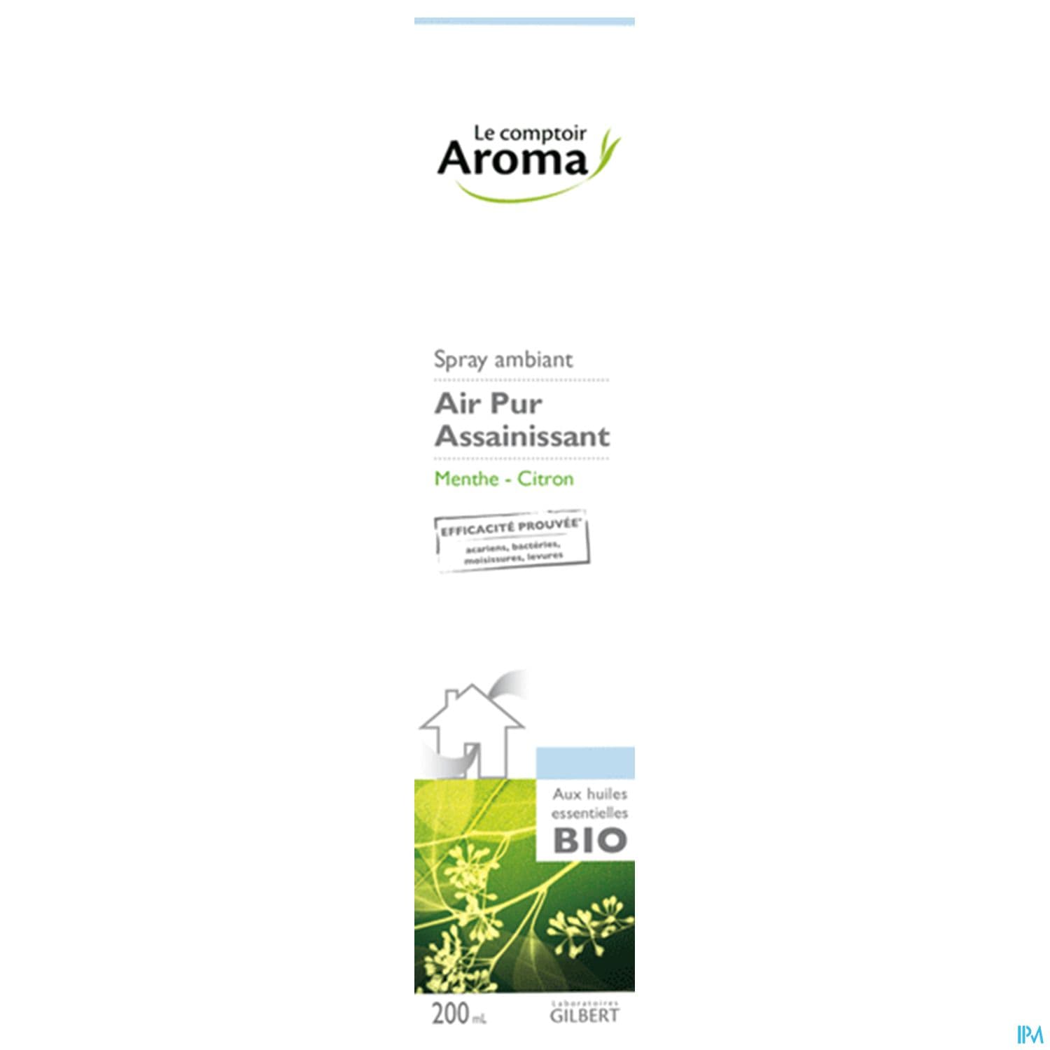 Le Comptoir Aroma Spray Air Pur Menthe Citron Bio 200ml