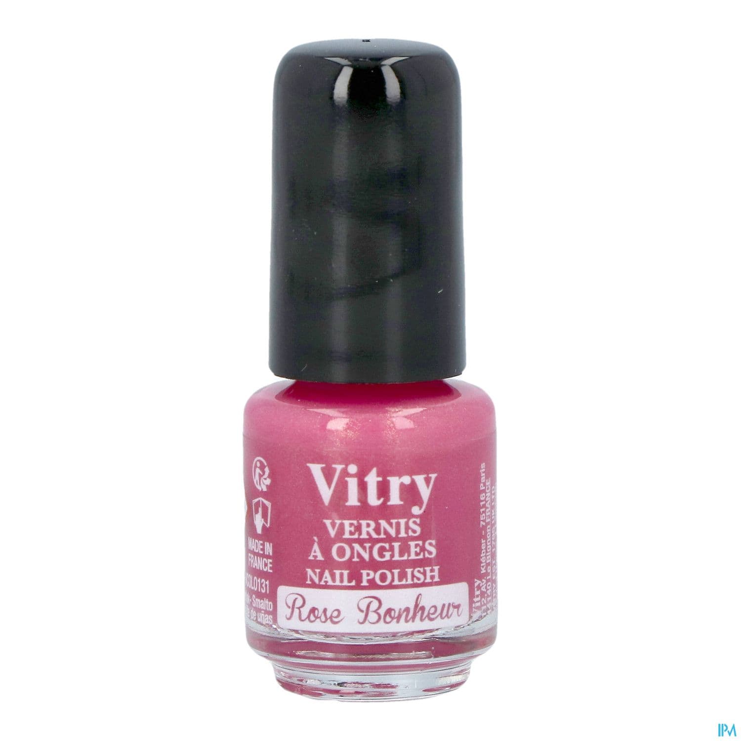 Vitry Vernis Ongles Rose Bonheur Mini 4ml