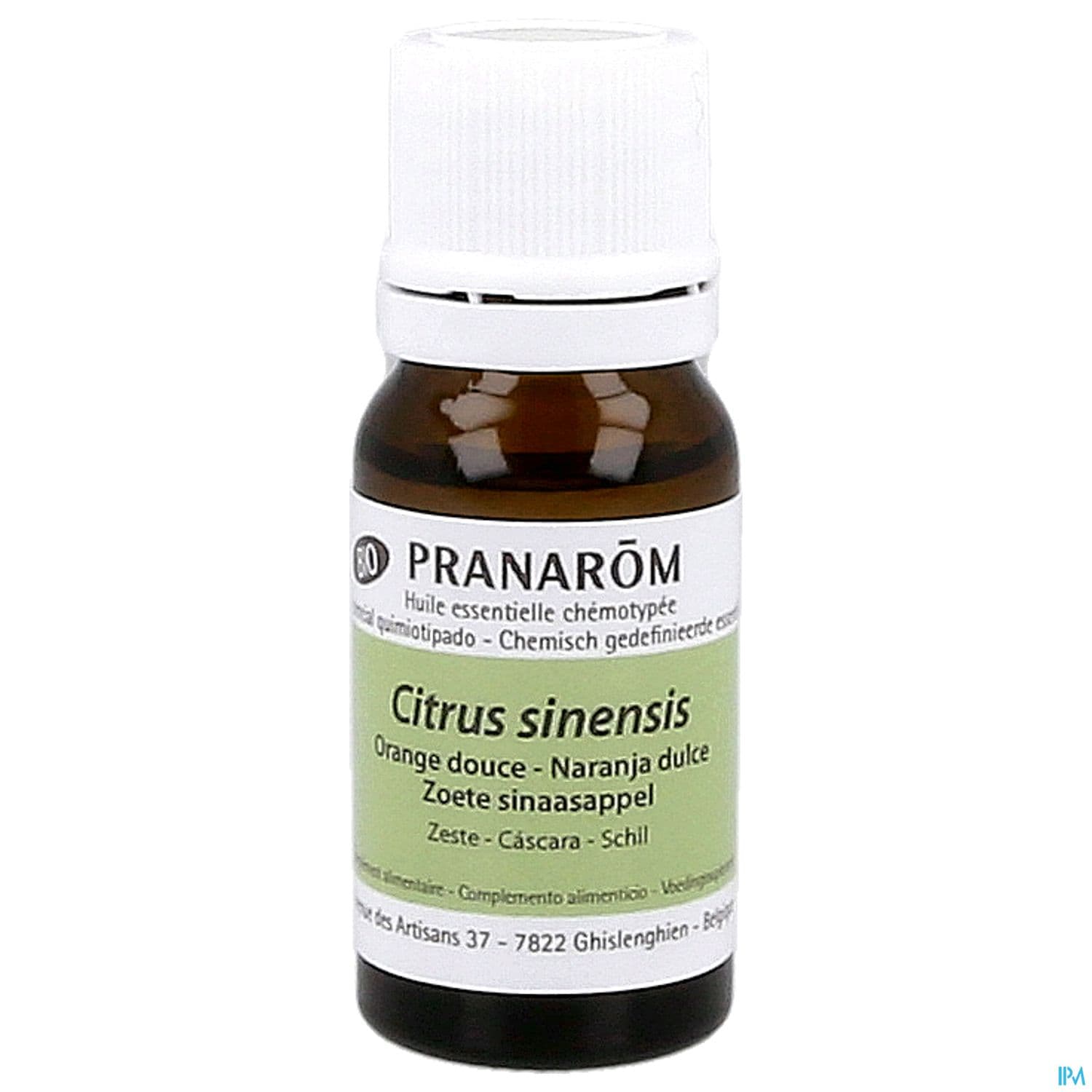 Pranarom Huile Essentielle Bio Orange Douce Zeste 10ml