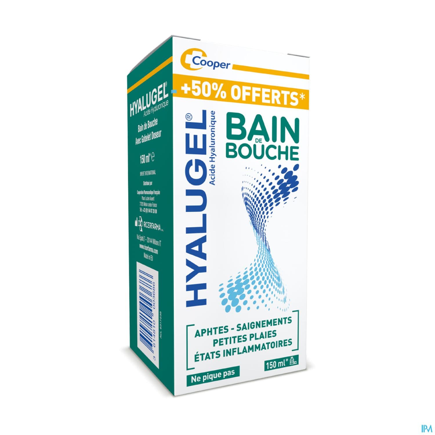 HYALUGEL BAIN BOUCHE 150ML