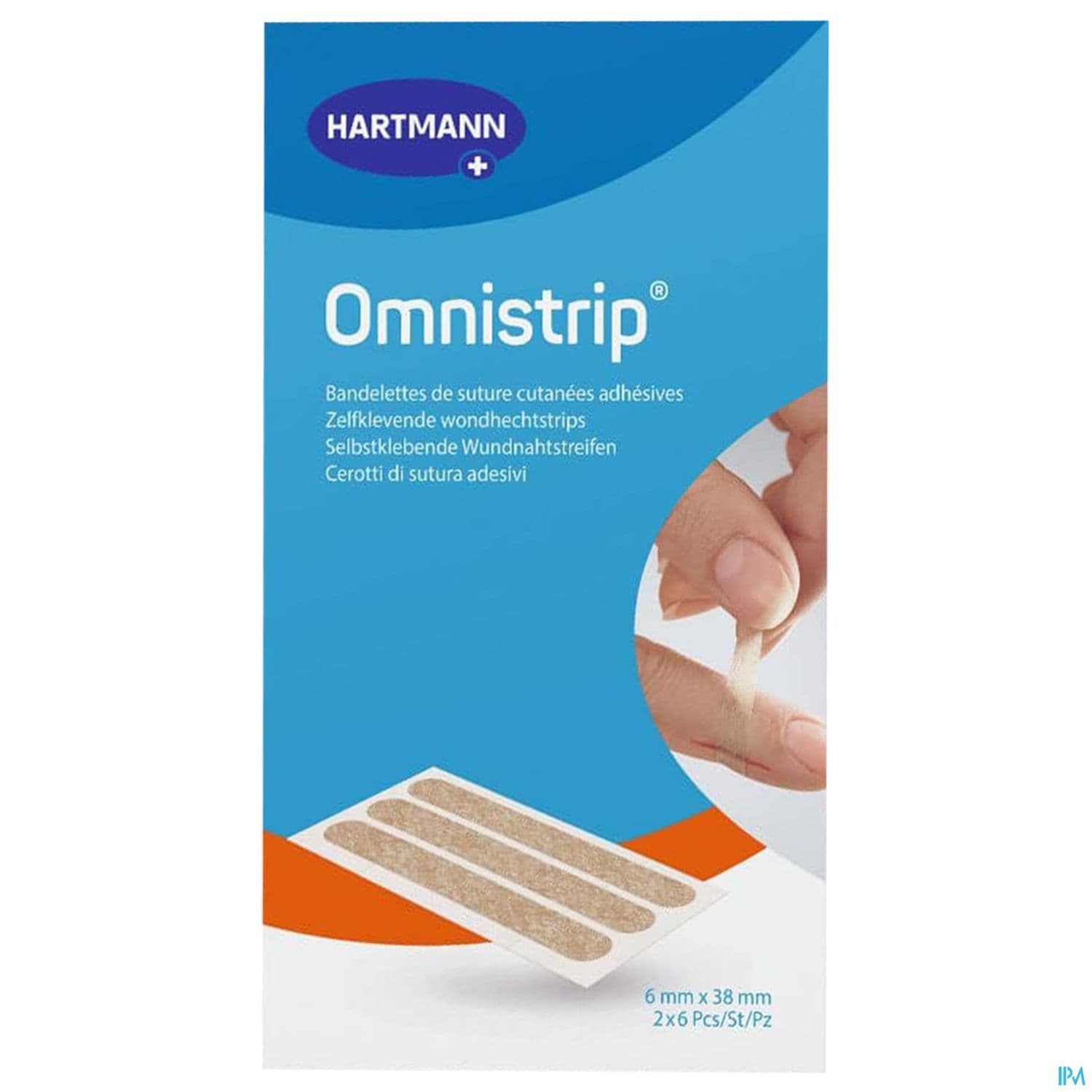 Hartmann Omnistrip Bandlette Adhesive Suture 6mm X 38mm 12