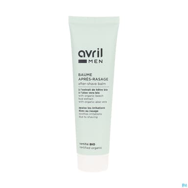Avril Baume Apres Rasage Homme Certifie Bio 100ml