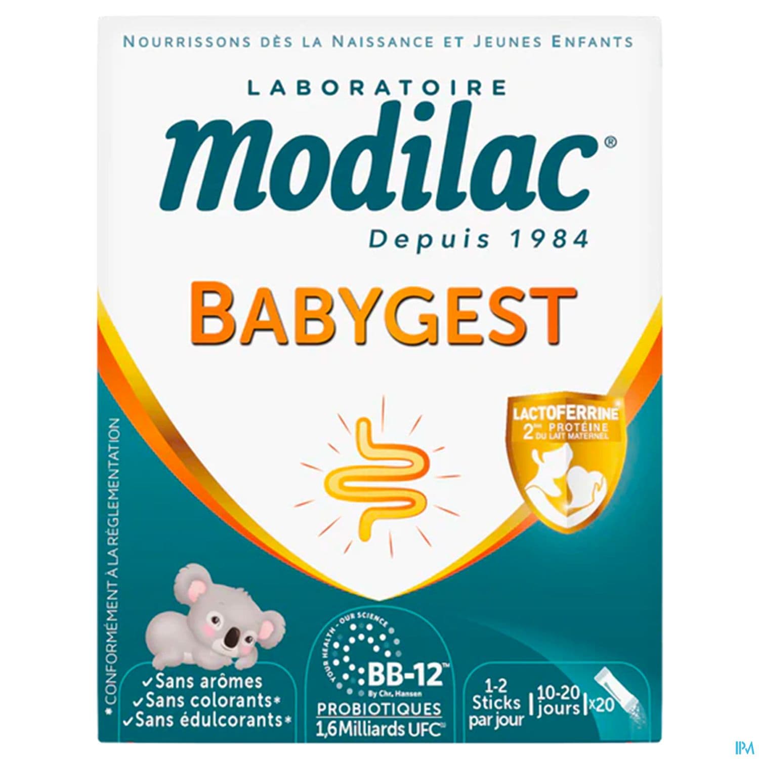 MODILAC BABYGEST STICK 20