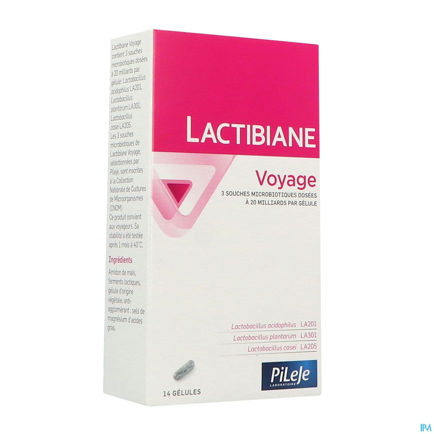 Pileje Lactibiane Voyage Gelule 14
