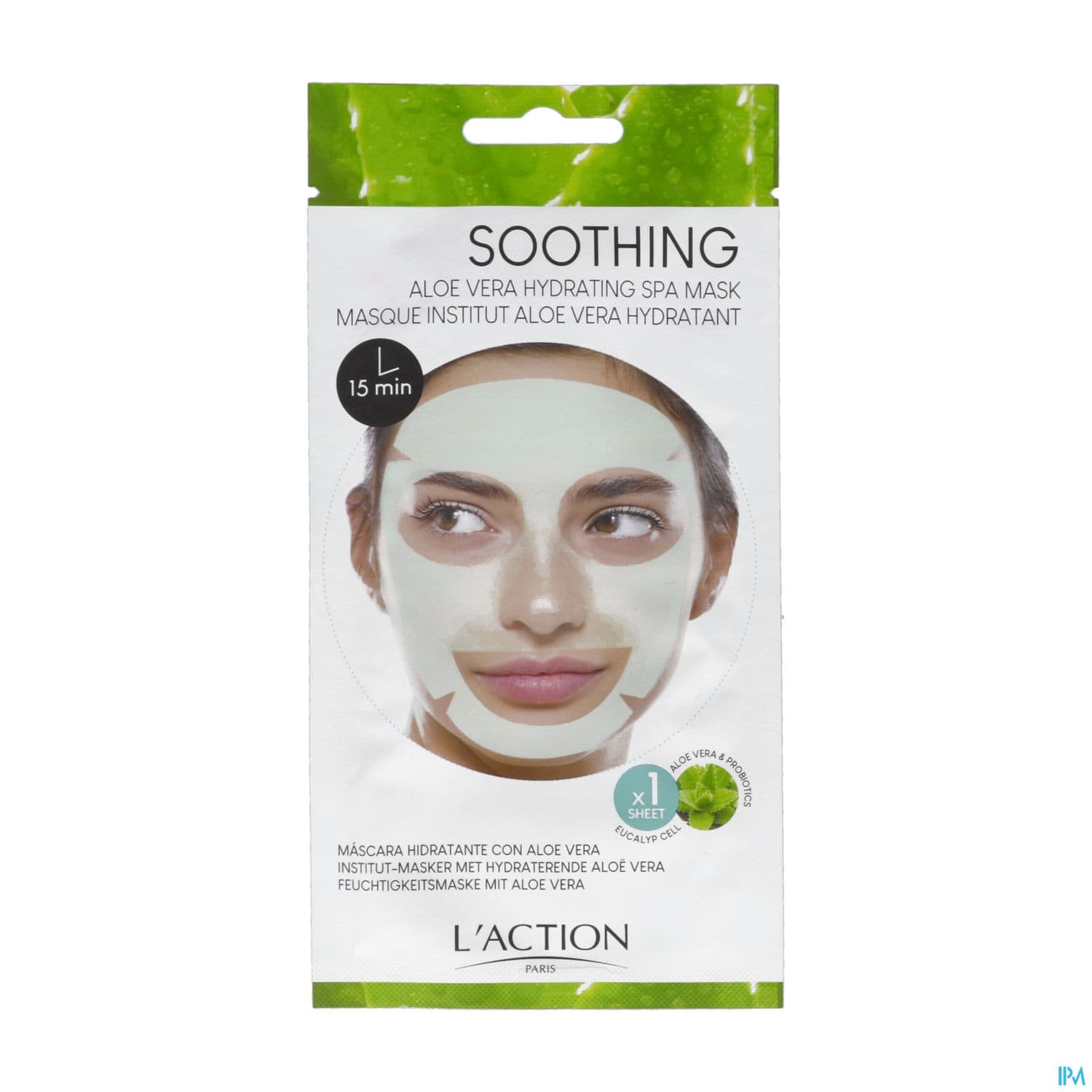 l'action Paris Masque Institut Aloe Vera Hydratant 24g