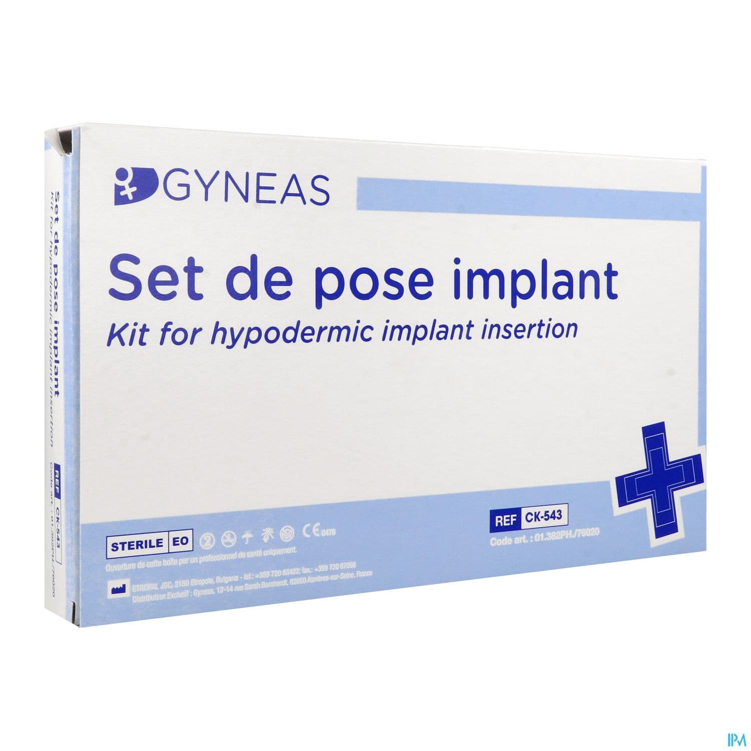 Gyneas Set De Pose Implant Sous Cutane