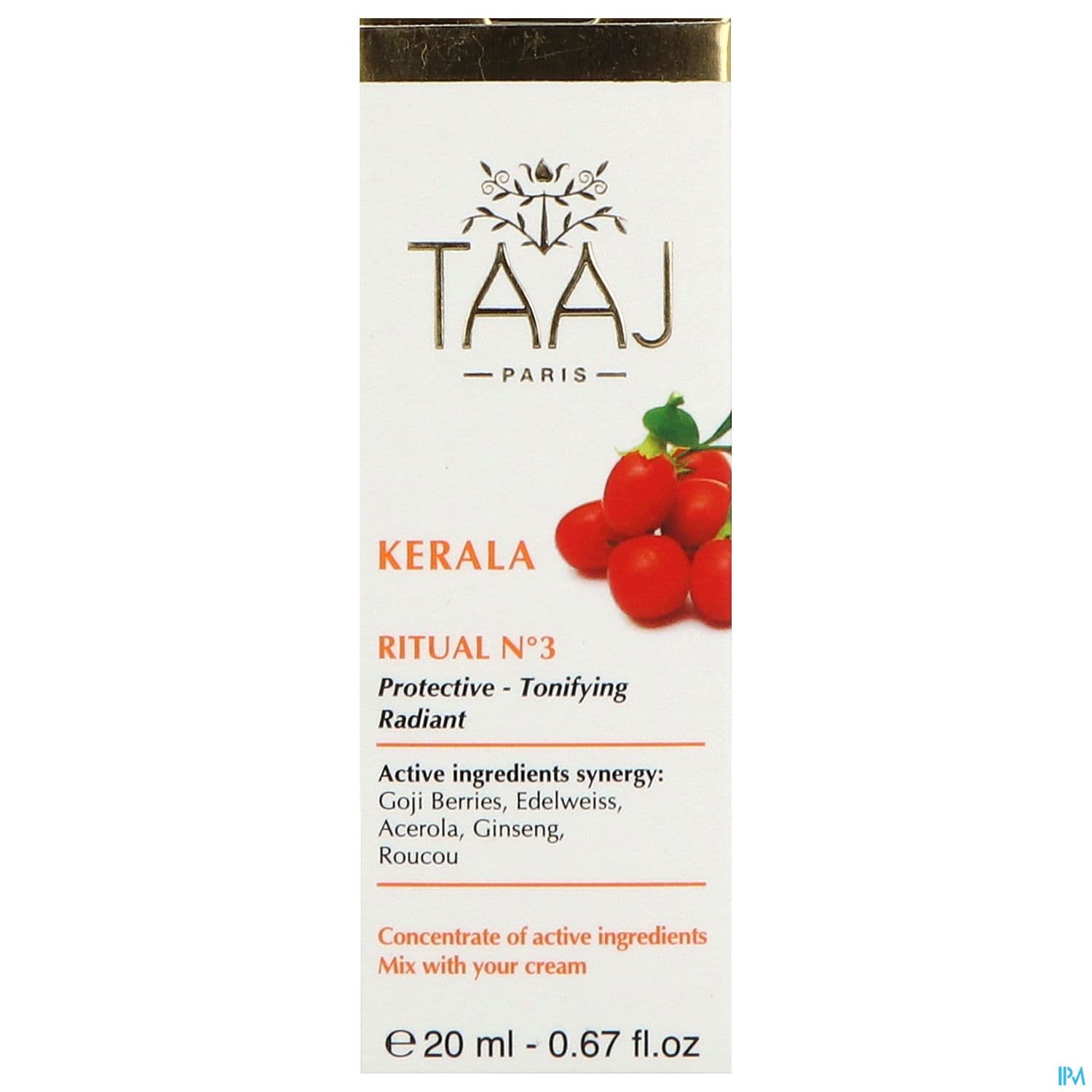 TAAJ KERALA RITUEL N°3 20ML