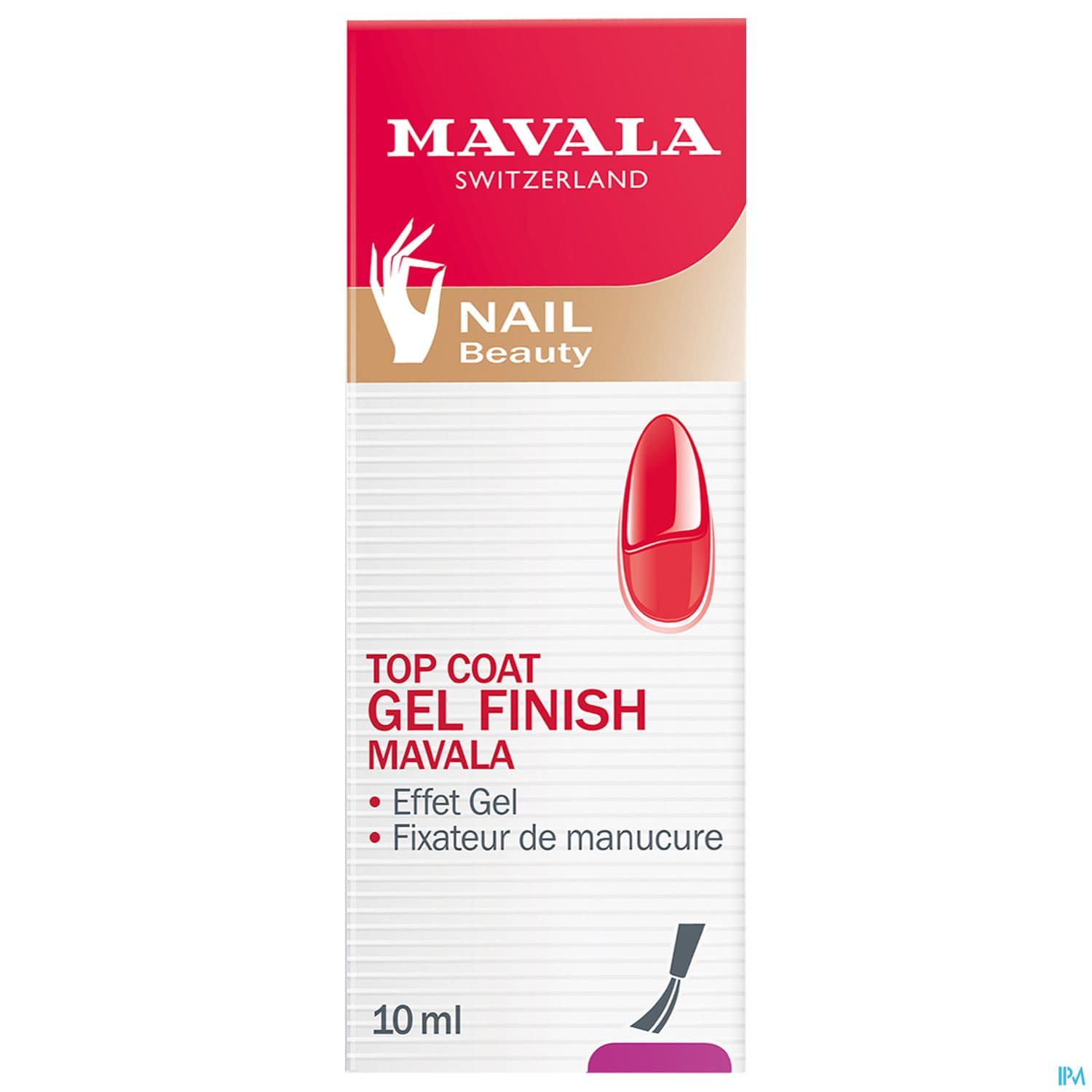 MAVALA TOP COAT GEL FINISH 10ML
