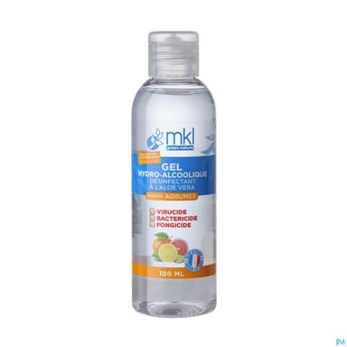 Mkl Green Nature Gel Hydroalcoolique Agrumes 100ml