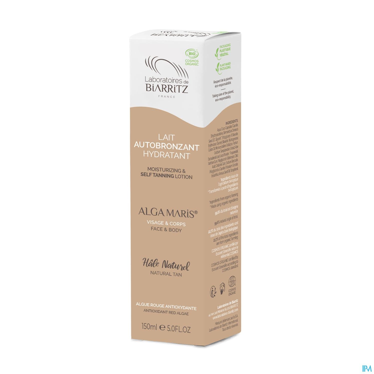 LDBIARRITZ LAIT AUTOBRONZANT 150ML