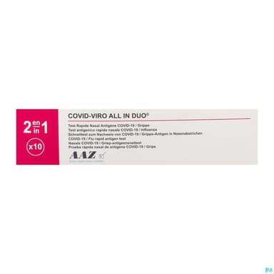 AAZ COVID-VIRO ALL IN DUO AG X10