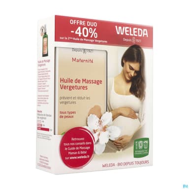 WELEDA HLE MASSAGE VERGET 100MLX2