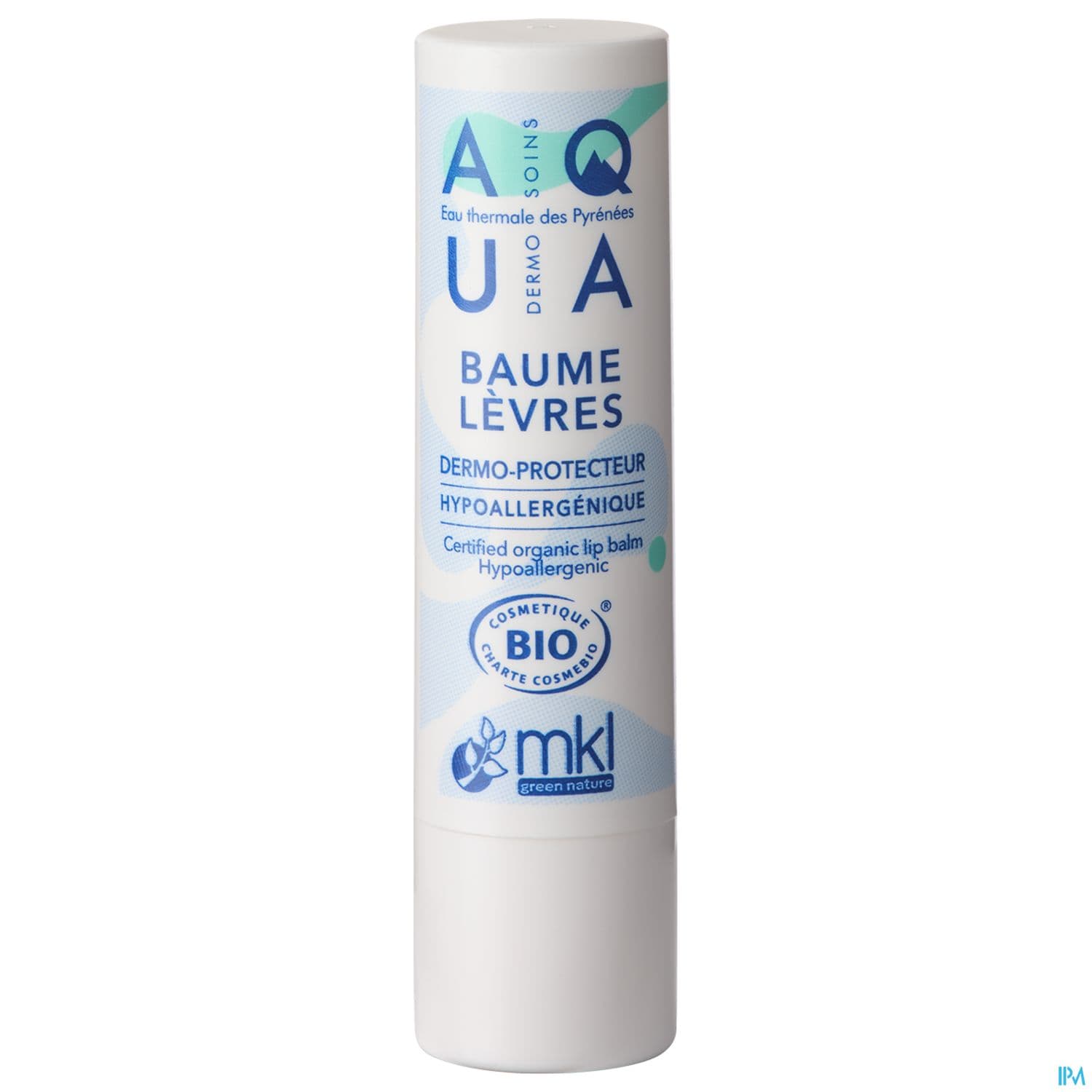Mkl Green Nature Aqua Baume A Levres Dermoprotecteur Bio 4g