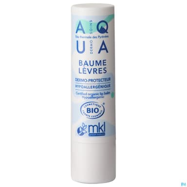 Mkl Green Nature Aqua Baume A Levres Dermoprotecteur Bio 4g