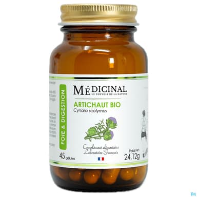 Medicinal Artichaut Bio Gelule 45