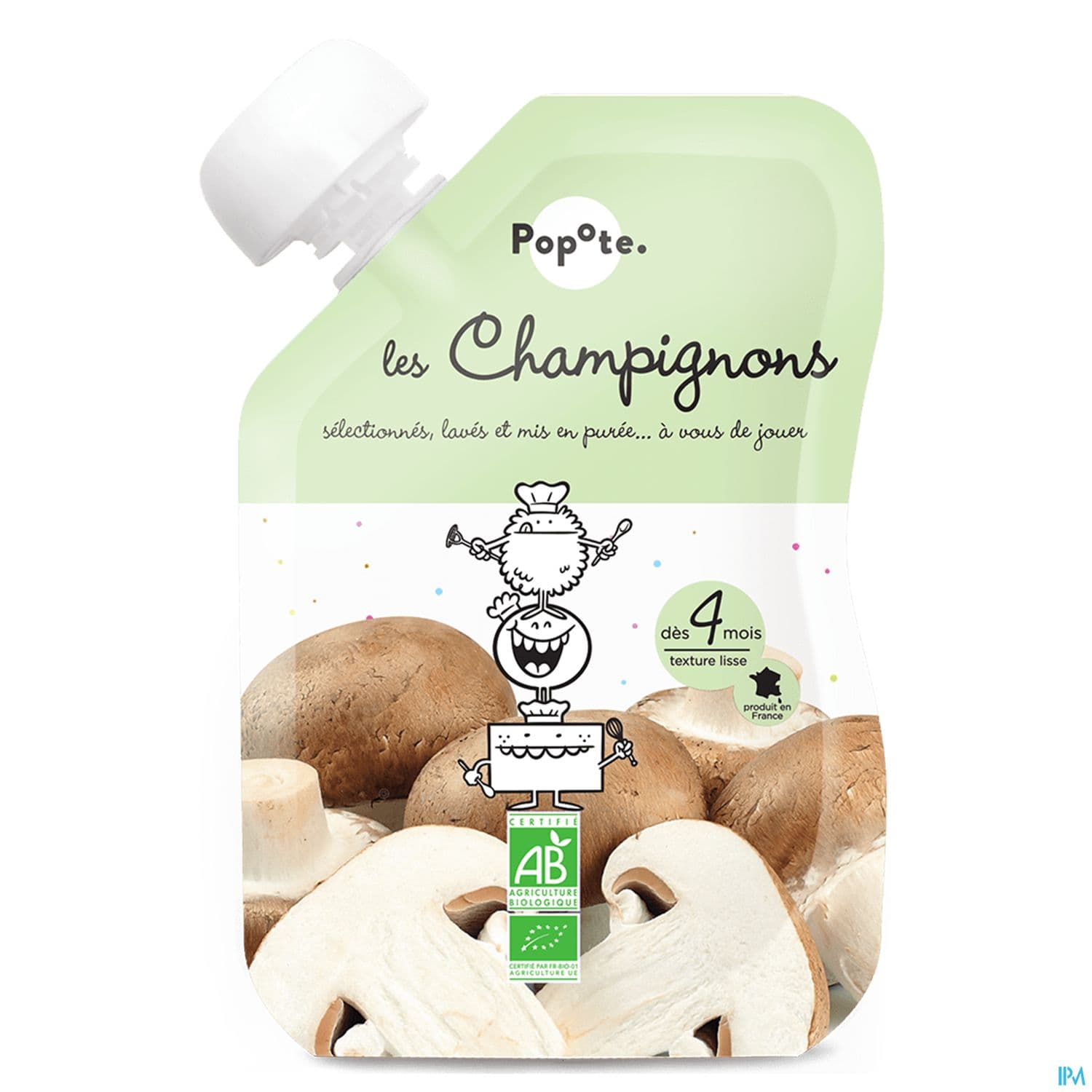 POPOTE PUREE CHAMPIGNON 120G