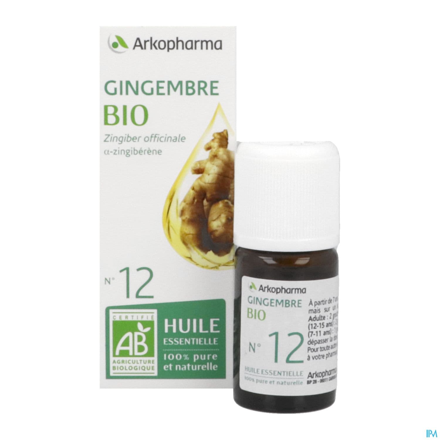 ARKOESS GINGEMBRE BIO N°12 HE 5ML