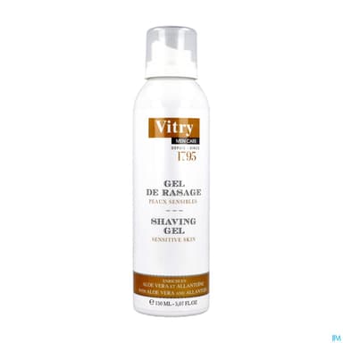 Vitry Men Care Gel De Rasage 150ml