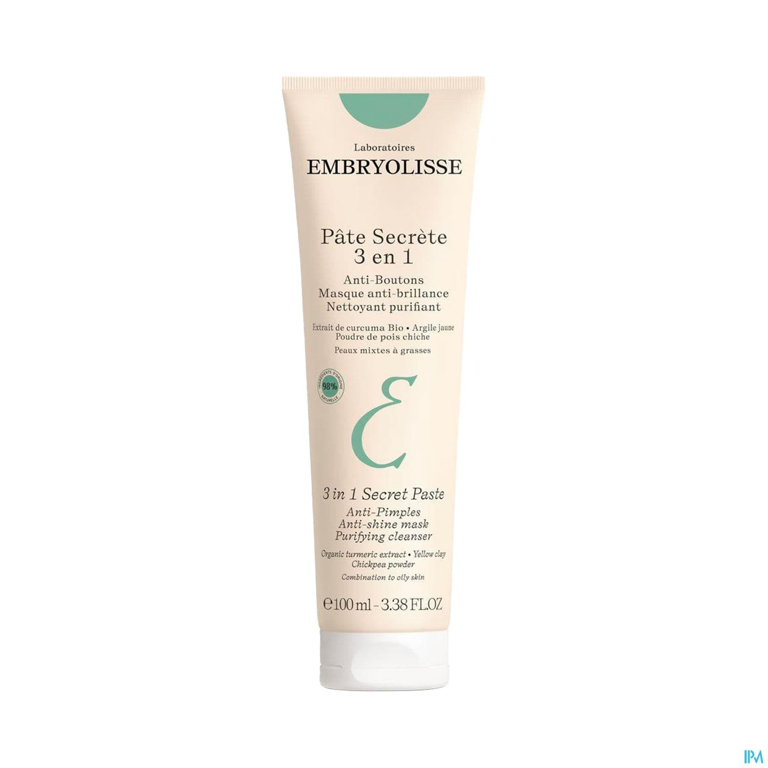 EMBRYOLISSE PATE SECRET 3EN1 100ML