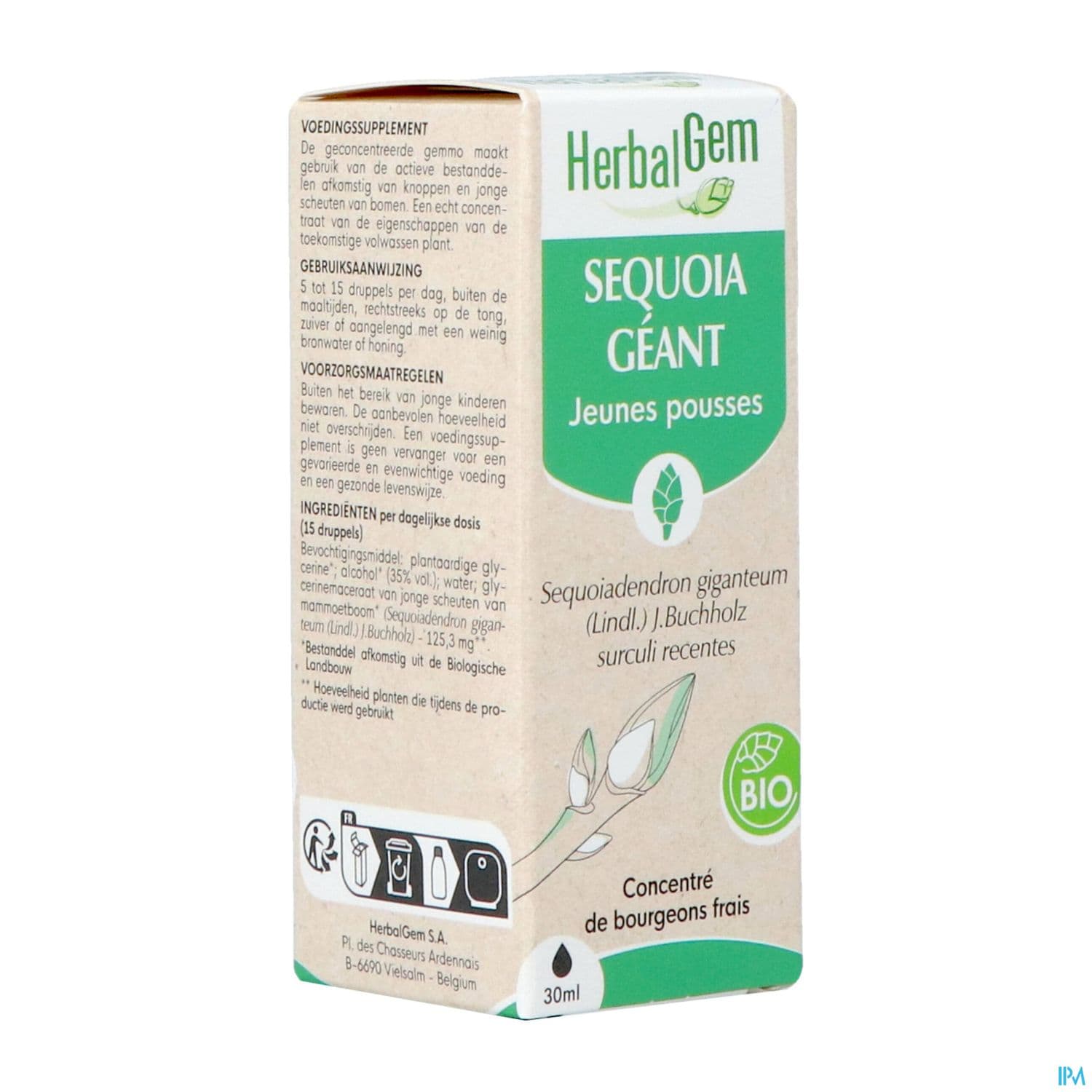 HERBALGEM MACER MER BIO SEQUOI30ML