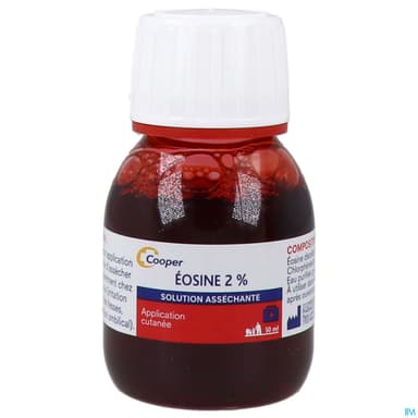 Cooper Eosine Solution Aqueuse 2% 50ml