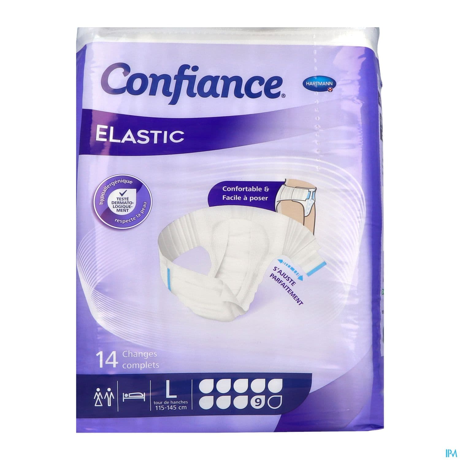 Hartmann Confiance Elastic Change Complet 9 Gouttes l 14