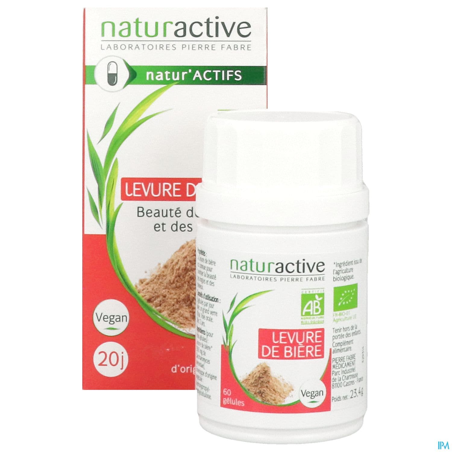 Naturactive Levure De Biere Bio Gelule 60