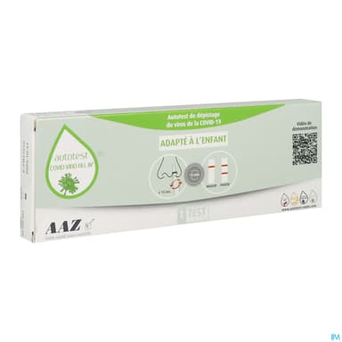 Aaz Autotest Nasal All In Duo Enfant Covid Viro 1