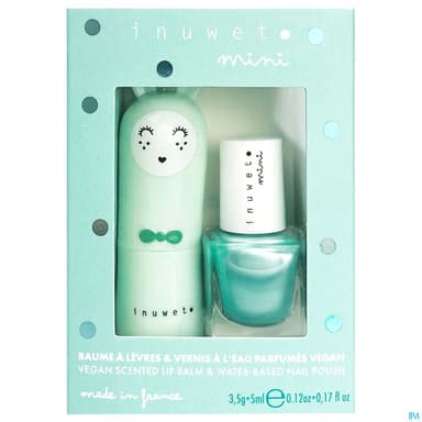 Inuwet Baume A Levres Pomme 3g5 + Vernis A Ongles Pomme 5ml
