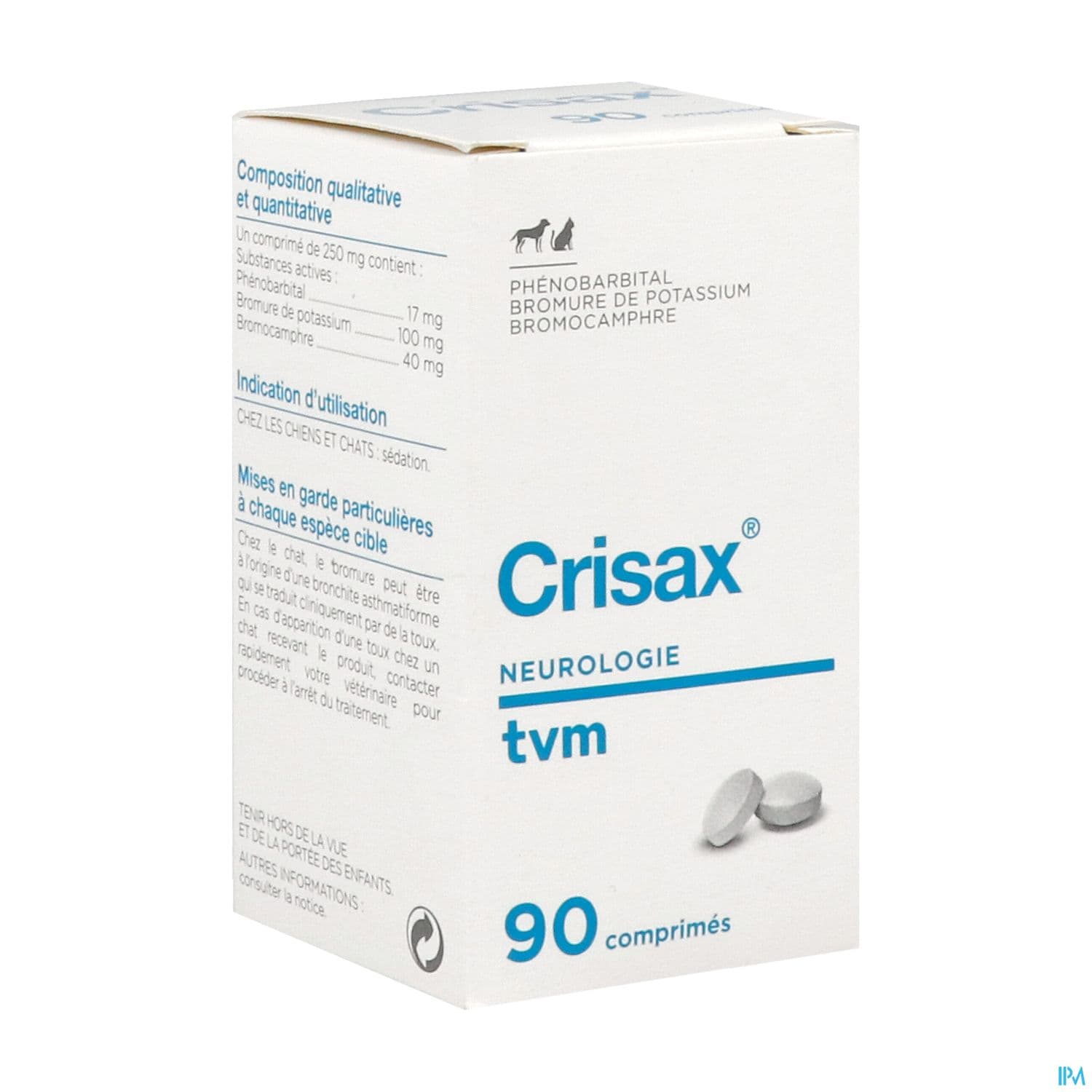 Crisax Comprime Chien Chat 90