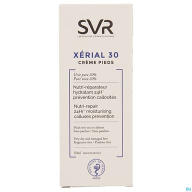 Svr Xerial 30 Creme Pieds Secs Tres Abimes 50ml
