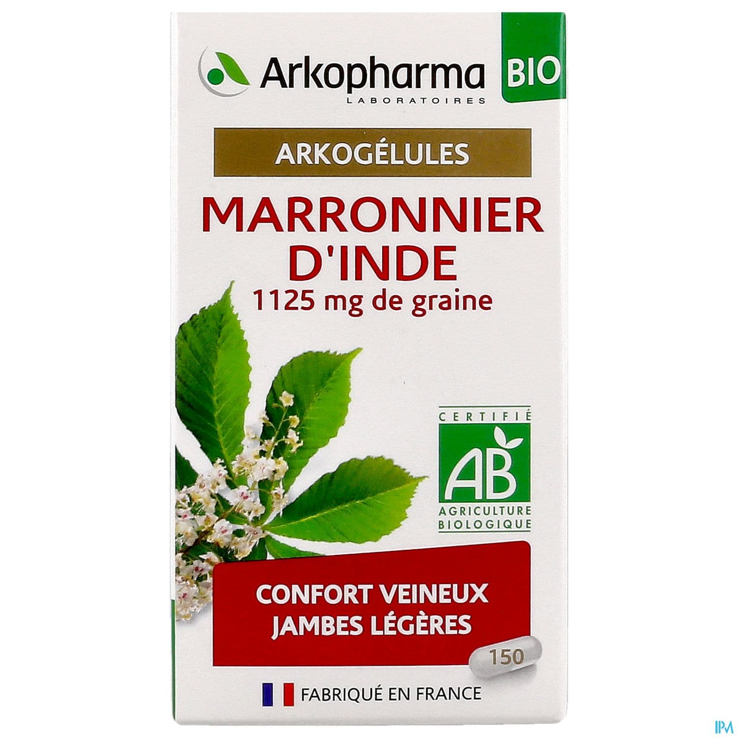 Arkopharma Arkogelules Marronnier Inde Bio Gelule 150