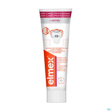 Dentifrice Elmex® Anti-caries Professional™ Junior 6-12 Tube 75ml