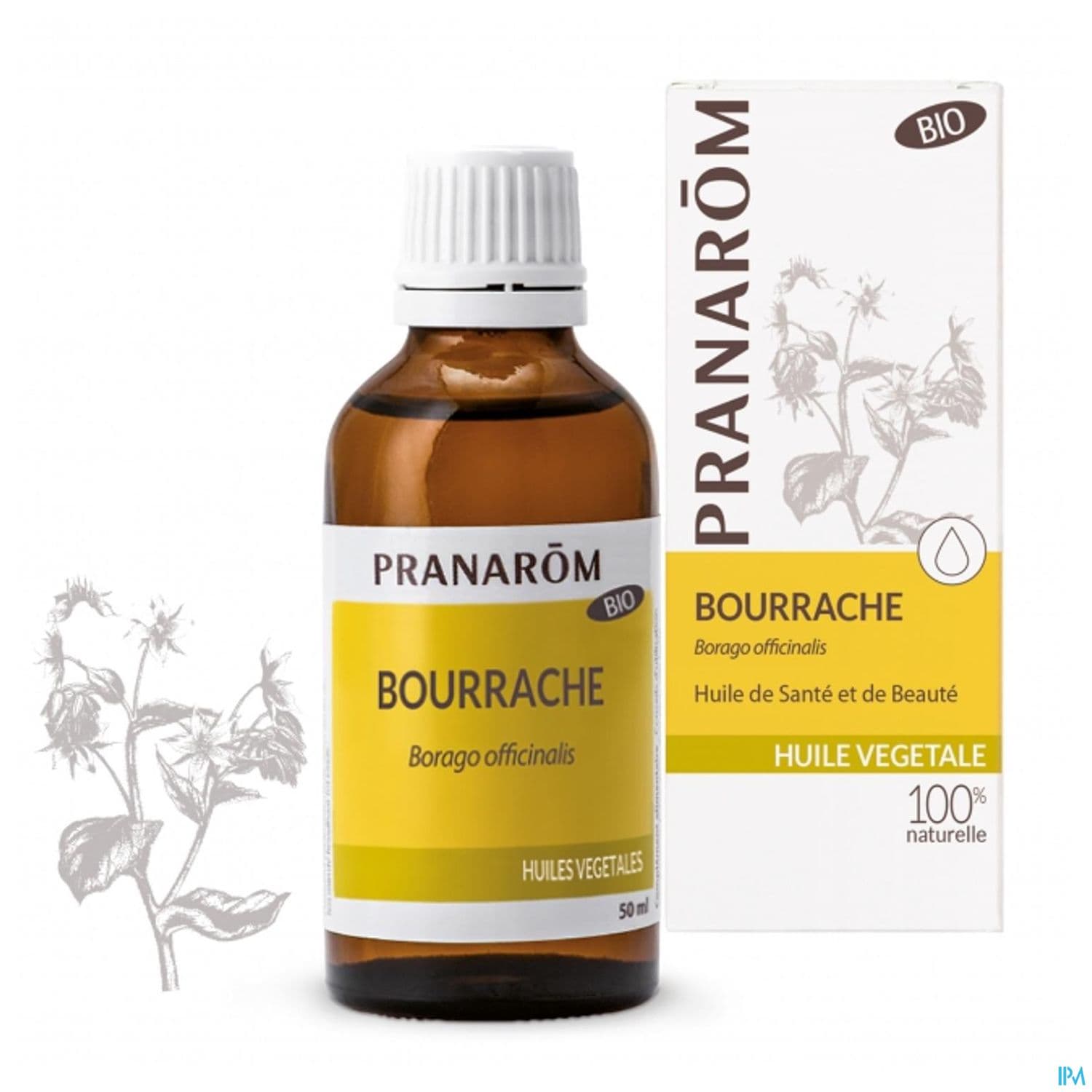 PRANAROM HV BIO BOURRACHE 50ML