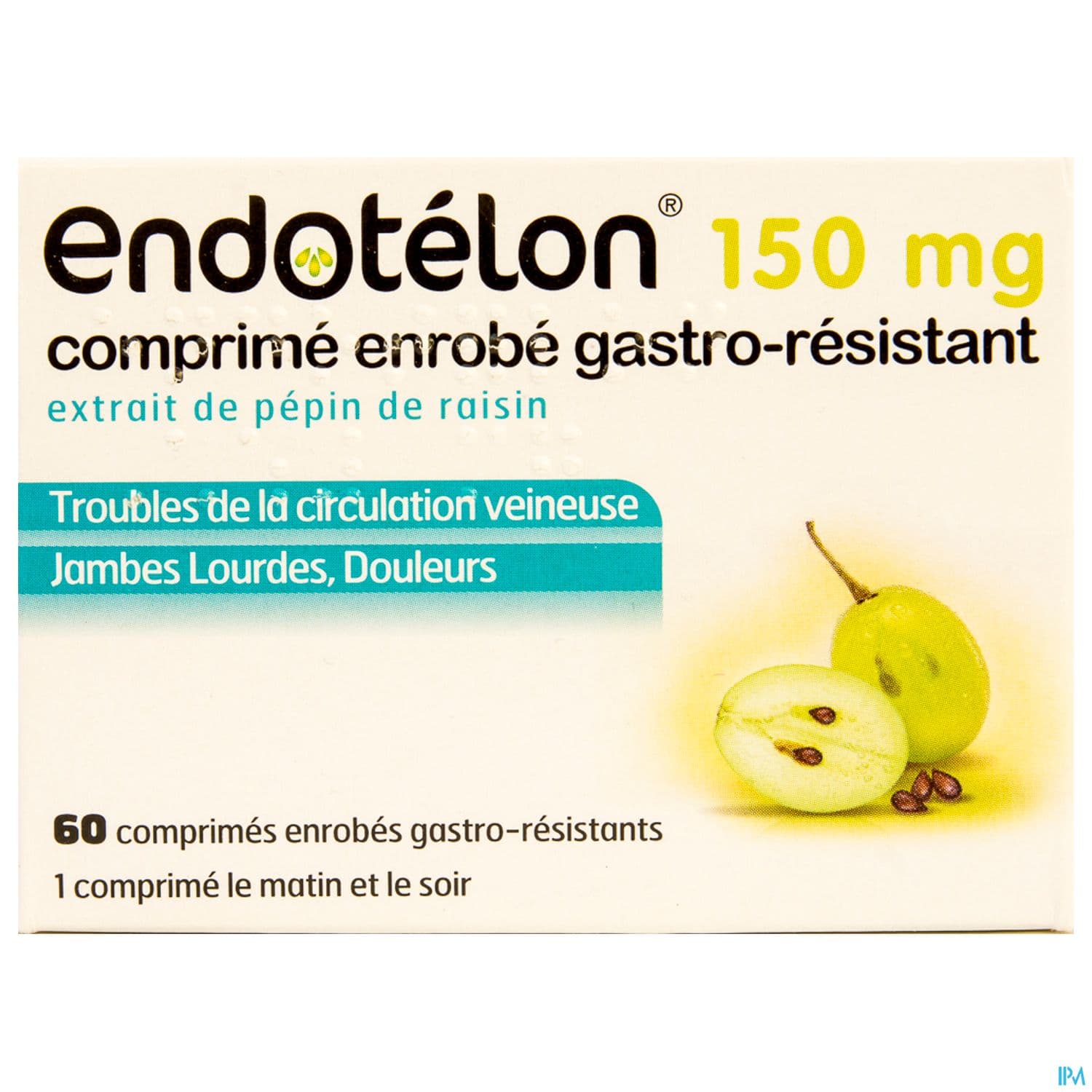 Endotelon 150mg Comprime Gastroresistant 60