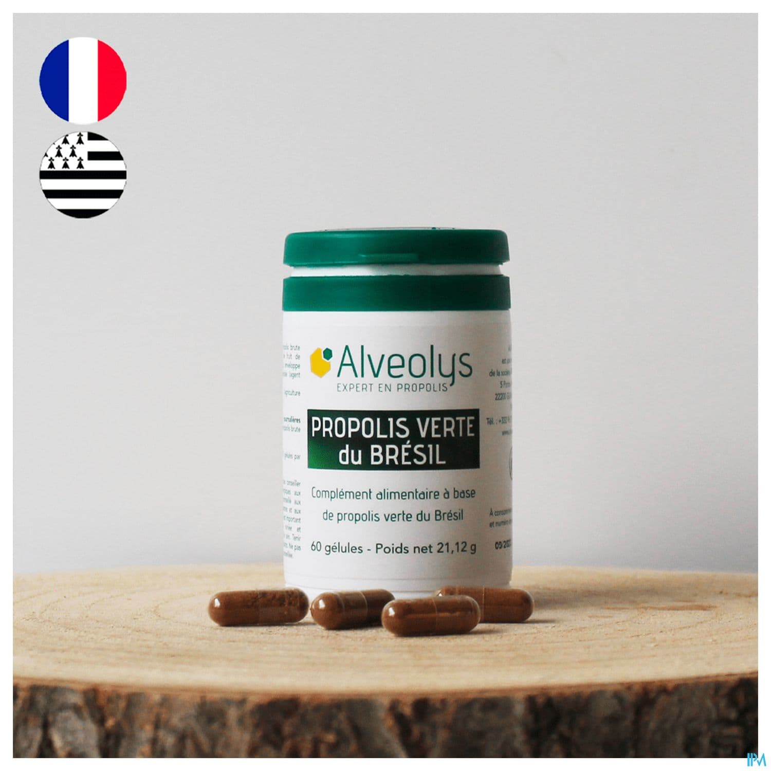 ALVEOLYS PROPOLIS VERT BRES GELU60