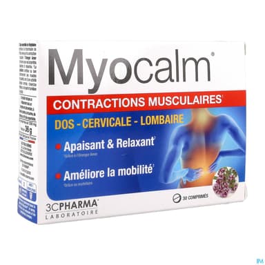 3C PHARMA MYOCALM CPR 30