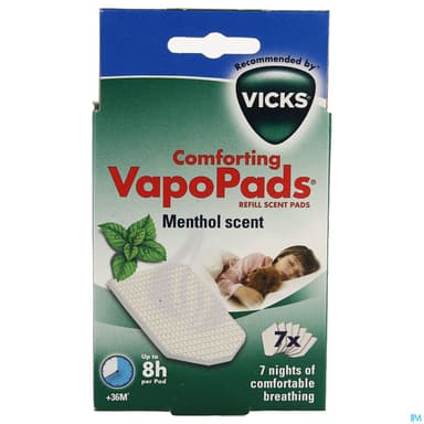 VICKS VAPOPADS TABLETTE MENTH 7