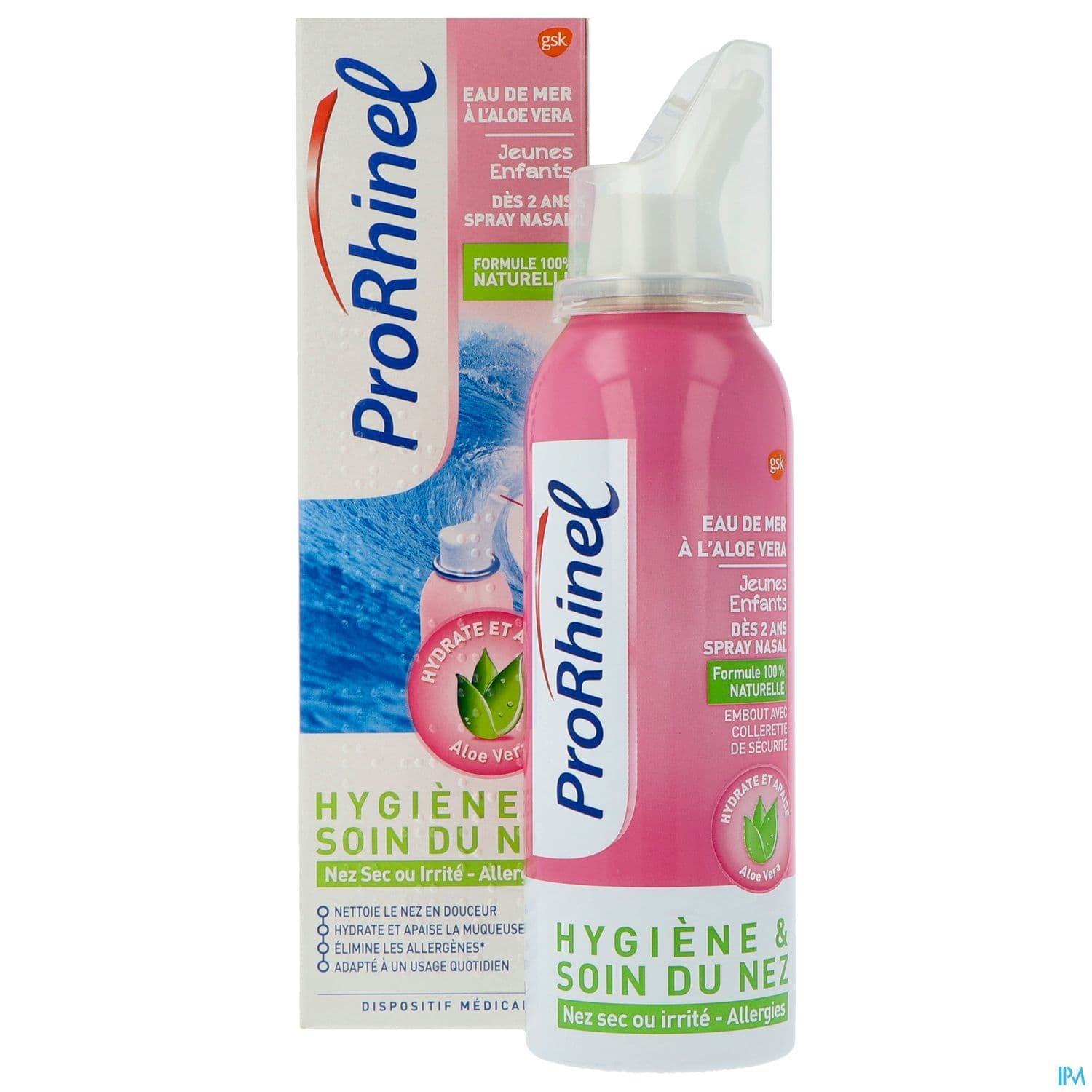 Prorhinel Eau De Mer A l'aloe Vera Jeune Enfant 100ml