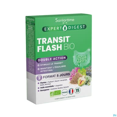 Santarome Transit Flash Bio Comprime 15