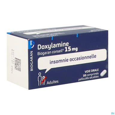 DOXYLAMINE 15MG BIOG CONS CP SEC10